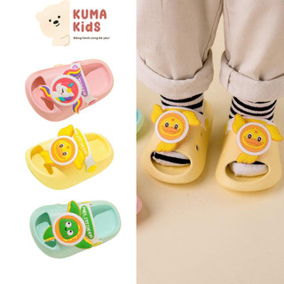   SALE  Dép cho bé gái bé trai EVA cao cấp siêu nhẹ dép sandal hở mũi bé từ 1 đến 6 tuổi Kuma Kids - KD11 HaBu 