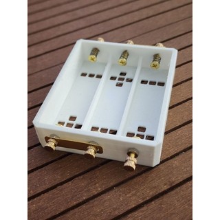 Khay pin 12v - pin 18650, 21700. Kết nối đồng vàng cao cấp, chống oxy hóa, chịu dòng cao.