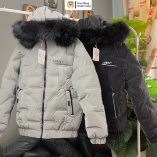  ÁO PHAO 3 LỚP NAM NỮ MŨ LÔNG GBEN LOGO IN CHỮ 