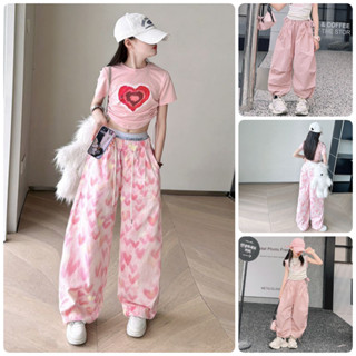 quần dài bé gái size đại QJ73 size 130-170 25-45 kg quần dài phong cách hiphop cho bé gái lớn quần áo trẻ em hàn quốc