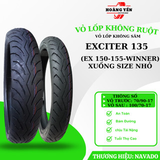 Vỏ Lốp Xe Máy EXCITER 135 Không Ruột Chất Lượng Cao Phân Phối bởi FIRE HORSE Thương Hiệu  NAVADO