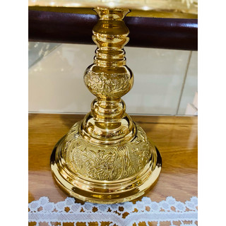 Cặp chân nến đồng 36cm