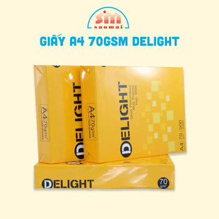 Giấy A4 70gsm Delight Văn Phòng Phẩm Sao Mai