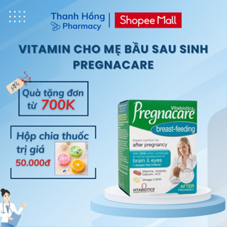 Vitamin Tổng Hợp Cho Mẹ Bầu Sau Sinh Pregnacare Breast-Feeding 84 Viên Giúp Lợi Sữa Và Bổ Sung Dưỡng Chất
