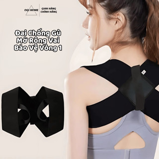 Đai Chống Gù Lưng Nam Nữ Đai Đeo Chống Gù Lưng Đai Nâng Ngực Bảo Vệ Vai Gáy Cột Sống Ogi Home - DCG01