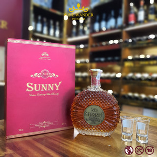   Chính hãng  Rượu Nhập khẩu Pháp Brandy Sunny XO 700ml HỘP ĐỎ HOẶC XANH - Wine Wander 