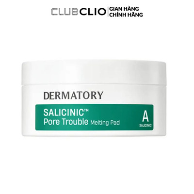 [Săn Deal]Miếng Pad Dermatory Làm Sạch Lỗ Chân Lông Salicinic Pore Trouble Melting Pad 30 Miếng