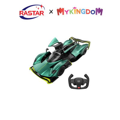 Đồ Chơi Xe R/C 1:14 Aston Martin Valkyrie Amr Pro Cửa Mở Xanh Lá Đậm Rastar R92100/DGR