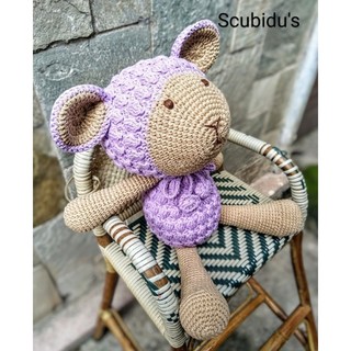 Thú bông cừu len handmade cực xinh