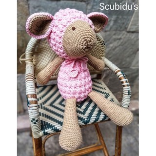 Thú bông cừu len handmade cực xinh