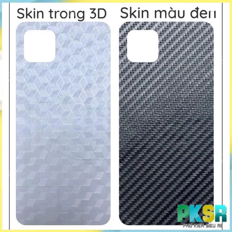 Miếng dán mặt lưng skin carbon Oppo A16k