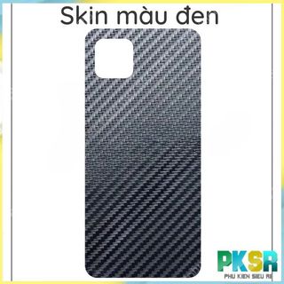 Miếng dán mặt lưng skin carbon Oppo A16k
