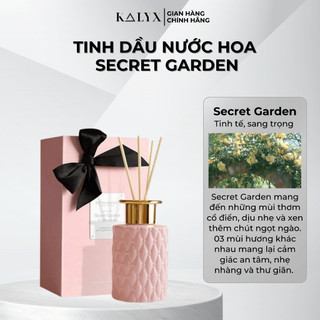  Tinh dầu nước hoa thơm phòng Secret Garden Collection 150ml - Hương Thơm Jamine hoa nhài full box - Kalyx 