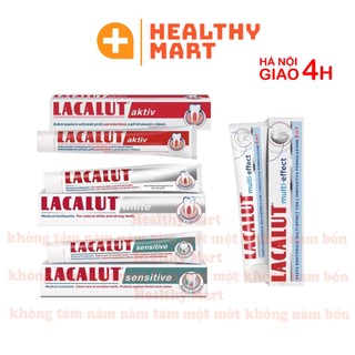 ✔️️️Kem đánh trắng răng Lacalut Aktiv - Lacalut Sensitive 75ml Multi Effect - White trắng răng