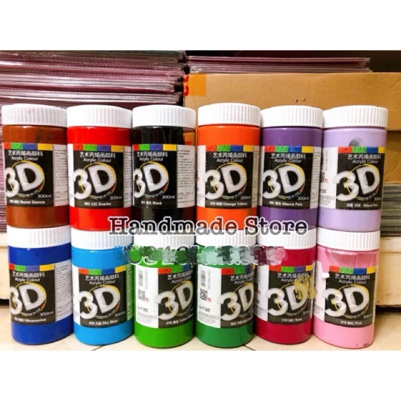 Màu Acrylic lọ 300ml