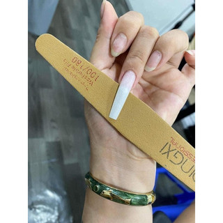 Bịch Móng nối form thang dài siêu dẻo, bịch 500 móng đủ size màu trong và đục
