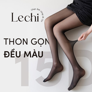 Quần tất lụa 15D LECHI Quần tất che khuyết điểm thon gọn thật chân