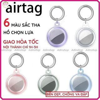 Bao da móc khoá AirTag Case AirTag (air tag) Trong suốt TPU