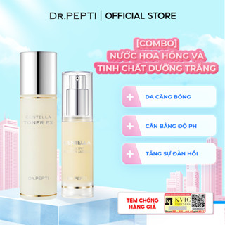 [Combo] Nước Hoa Hồng Dr.Pepti Centella Toner Ex & Tinh chất dưỡng trắng Dr Pepti Centella Dark Spot Solution Ampoule