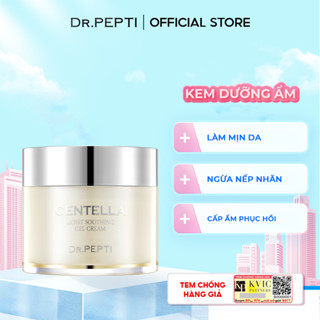 Kem Dưỡng Ẩm Chiết Xuất Rau Má Làm Dịu Da Dr.Pepti Centella Moist Soothing Gel Cream 70ml