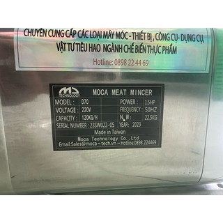 Máy xay thịt Moca D70 ĐÀI LOAN