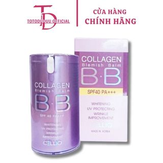 TÔNG 21  Kem nền trang điểm chống nắng BB Cream Collagen, làm mờ vết thâm, vết nhăn, làm căng, trắng sáng da