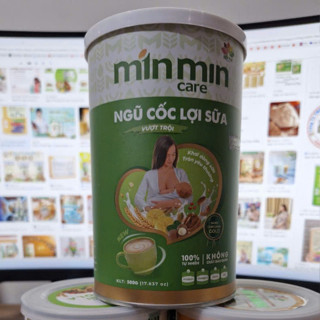 Bột ngũ cốc dinh dưỡng lợi sữa min min 30 vị hạt [500gram]