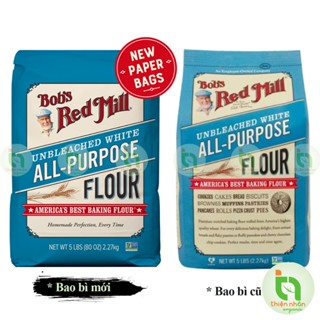 Bột mì đa dụng không tẩy Bob's Red Mill 2.27kg - Unbleached All Purpose Flour