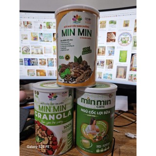 Ngũ cốc hạt ăn liền granola min min [hộp 500gram minmin]