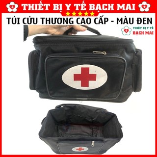 [ĐỦ SIZE] Túi Cứu Thương Màu Đen 4 Kích Thước - Túi Y Tế - Túi Cấp Cứu Chấn Thương Đạt Chuẩn BYT