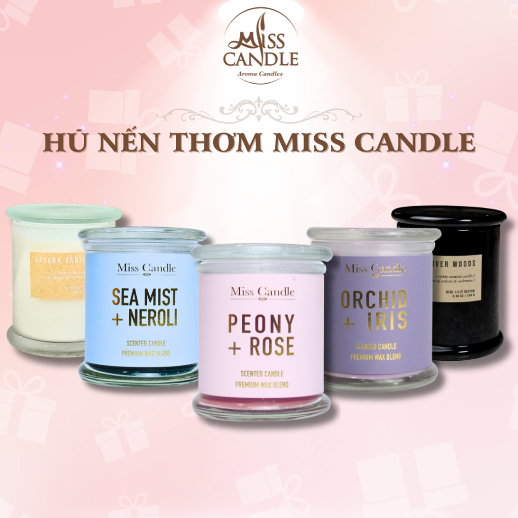 Hũ Nến Thơm Miss Candle Cao Cấp - Miss Candle