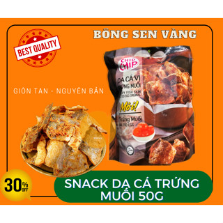 Snack da cá trứng muối 50g CP, hàng cao cấp