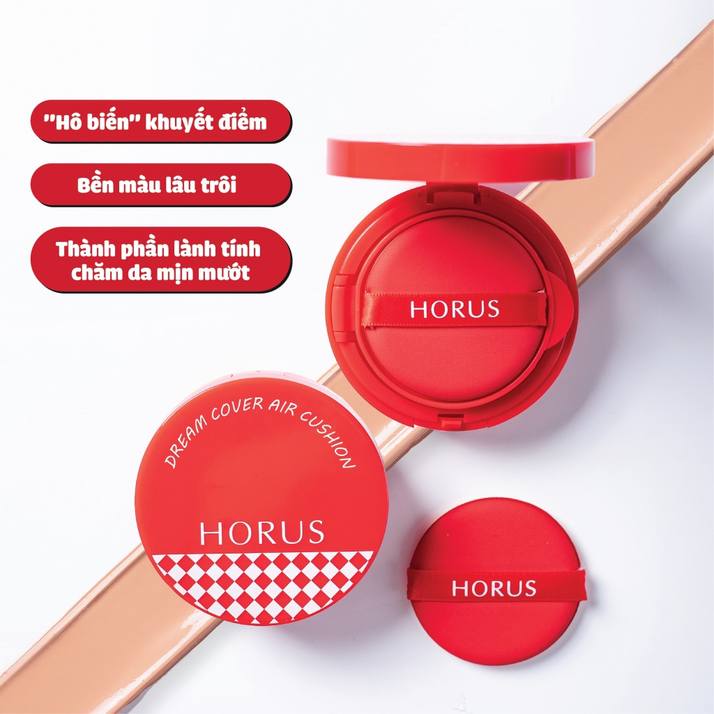 Phấn nước Horus Dream Cover Air Cushion 12.5g #02 Medium Begie