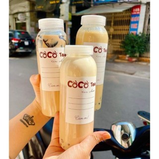 ( HOẢ TỐC HN ) COMBO 10 - 20 CHAI NHỰA TRÀ SỮA / SỮA HẠT 330ML – 500ML CỔ RỘNG 42MM – NHỰA NGUYÊN SINH