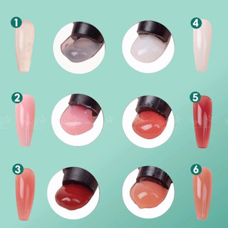 Set gel gôm đủ bộ đắp tạo phom móng siêu bền đẹp tự nhiên dễ đắp mẫu mới màu siêu đẹp