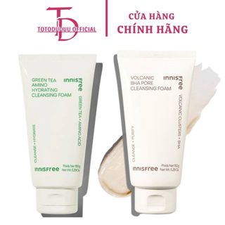 Sữa Rửa Mặt Trà Xanh Innisfree Green Tea Foam Cleanser 150ml Hàn Quốc Giúp Làm Sạch, Kiểm Soát Nhờn Hiệu Quả