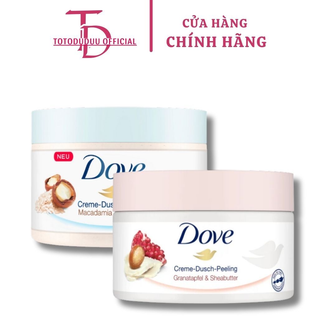 Tẩy Da Chết DOVE Body Giúp Da Mịn Màng Tẩy Tế Bào Chết DOVE Chính Hãng