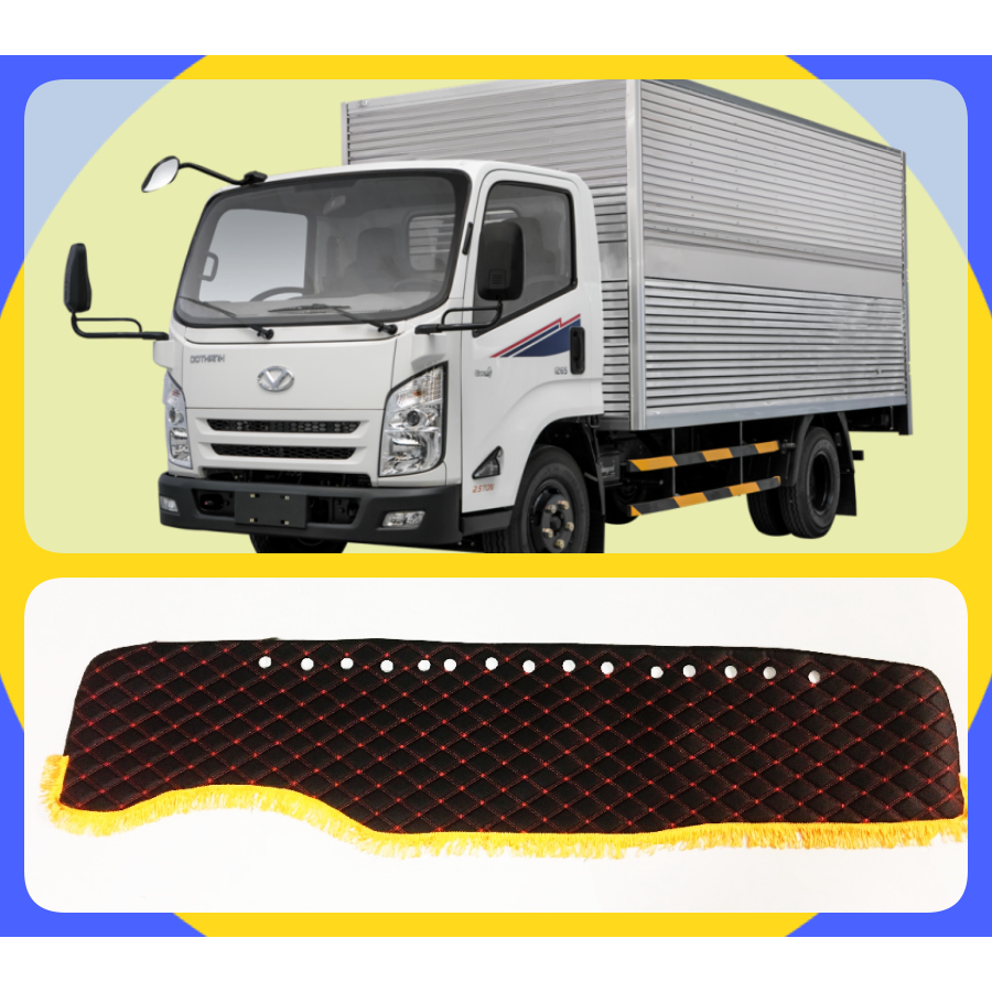 Thảm taplo xe tải Dothanh 2 tấn 5 3 tấn 5 IZ65 IZ65 GOLD hàng thiết kế chuẩn đẹp