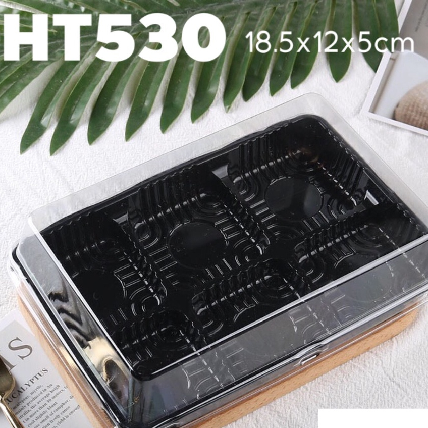 Hộp ô vuông 6 bánh HT530 set 50 cái
