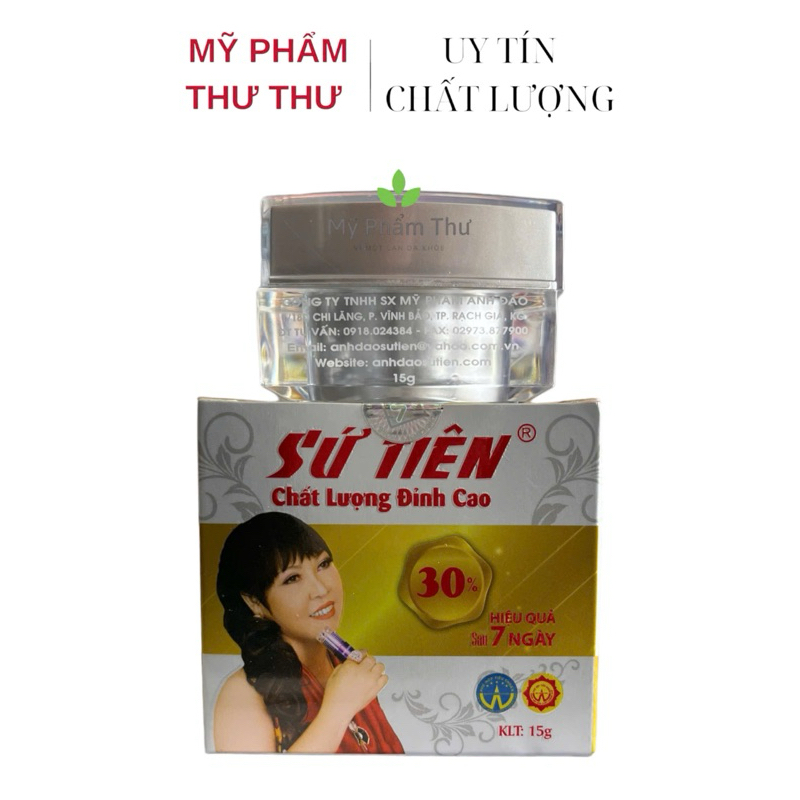 Kem Sứ Tiên Bạc Dưỡng Trắng Da Tái Tạo Ngừa Thâm Nám