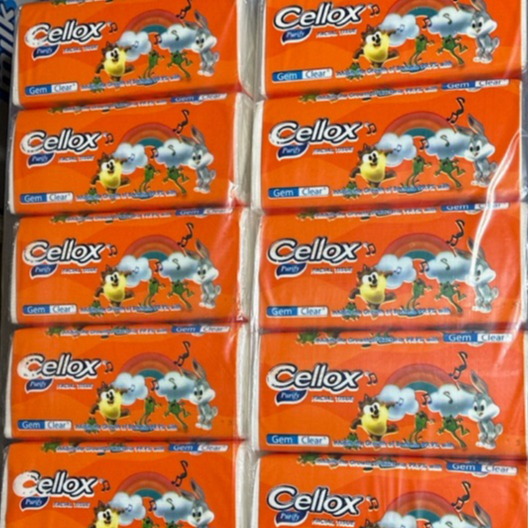 COMBO 10 BỊCH KHĂN GIẤY RÚT CELLOX 260 TỜ