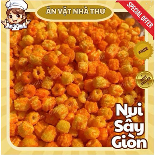  500G Nui Chiên Giòn Bắp Sây Giòn ,Hạt Sen Cay Tẩm Gia Vị Đậm Đà 