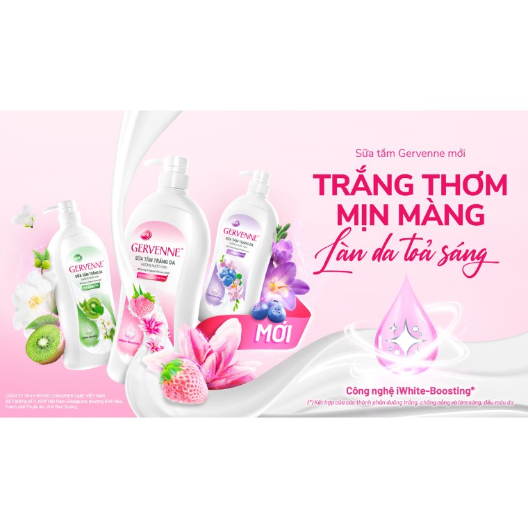 Sữa Tắm Gervenne 900g