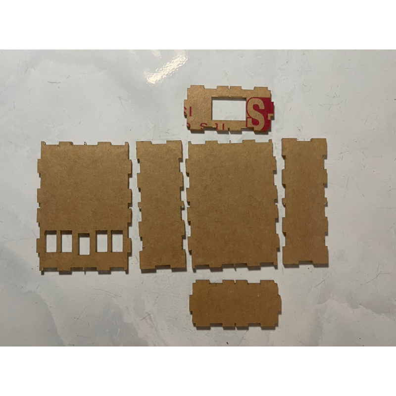 Vỏ Mica 5U, vỏ mica tự ráp