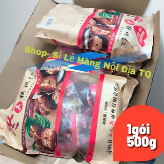 TÁO ĐỎ TÂN CƯƠNG KẸP ÓC CHÓ DẠNG TÚI NHỎ 500GRAM