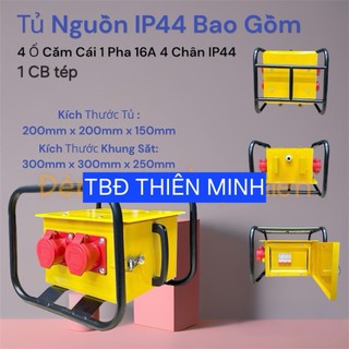 TỦ ĐIỆN NGUỒN THI CÔNG 1 PHA 3 PHA IP44/IP67