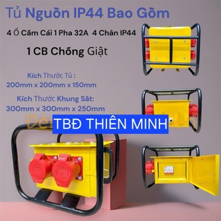 TỦ ĐIỆN NGUỒN THI CÔNG 1 PHA 3 PHA IP44/IP67