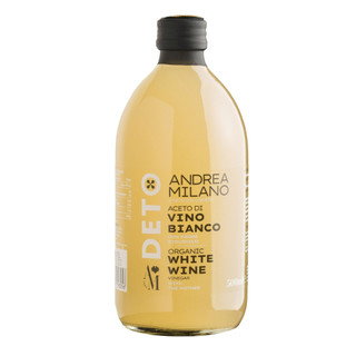 Giấm vang trắng - vang đỏ hữu cơ nguyên chất chai 500ml Milano - Ăn Kiêng - Giảm Cholesterol - Ăn thực dưỡng
