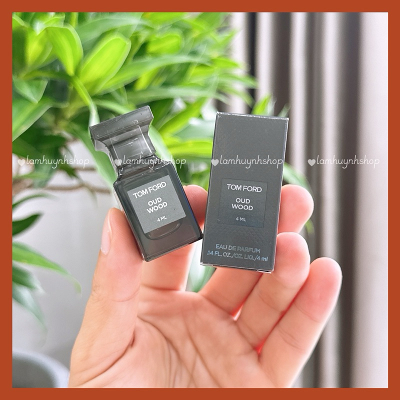Nước hoa mini TF Oud Wood 4ml dạng chấm