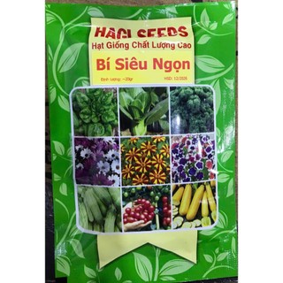Hạt giống Bí siêu ngọn năng suất 20gr